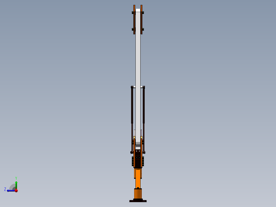 自动 攻牙机右视图