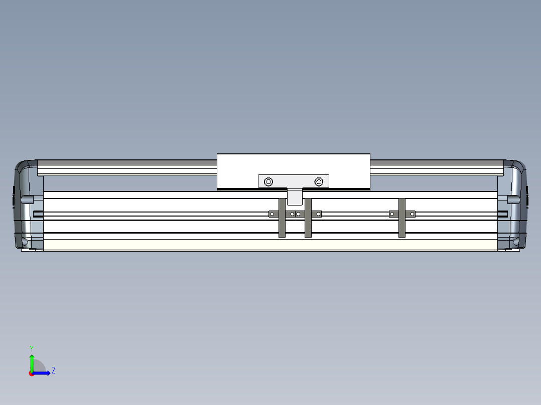 Toyo东佑达直线模组-ETH17-100-M-組合左视图