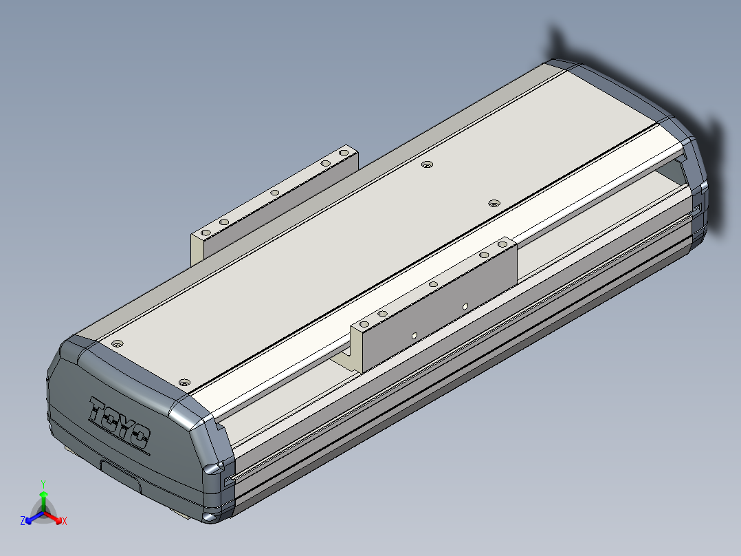 Toyo东佑达直线模组-ETH17-100-M-組合正等轴测图