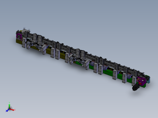 usb组装检测循环流线