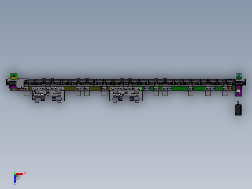 usb组装检测循环流线俯视缩略图