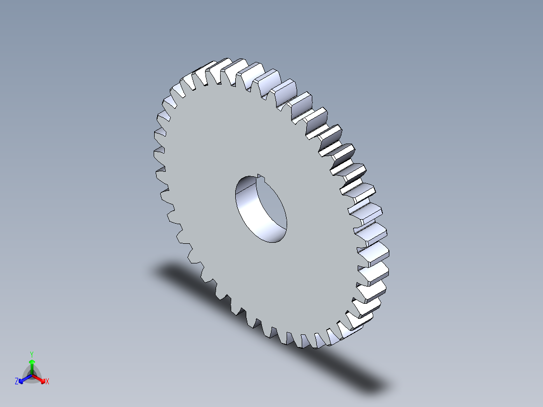 正齿轮压力角20 -32dp-20pa-40t spur gear