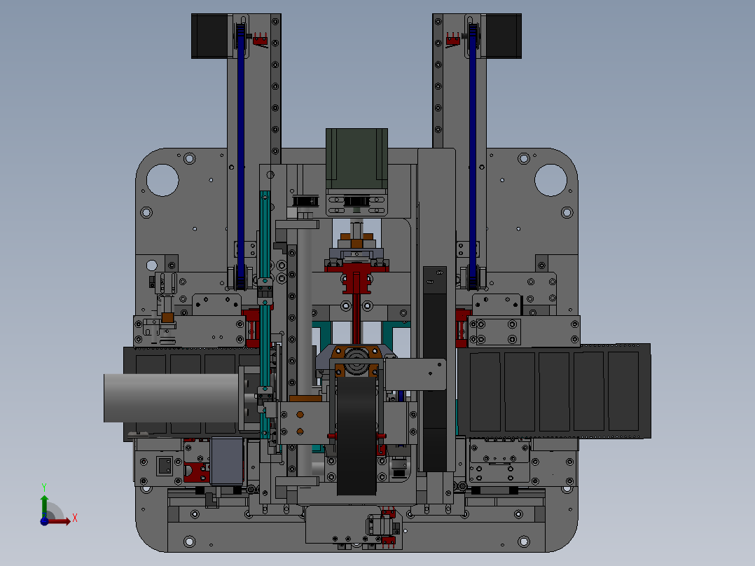 SMT自动接料带机前视图