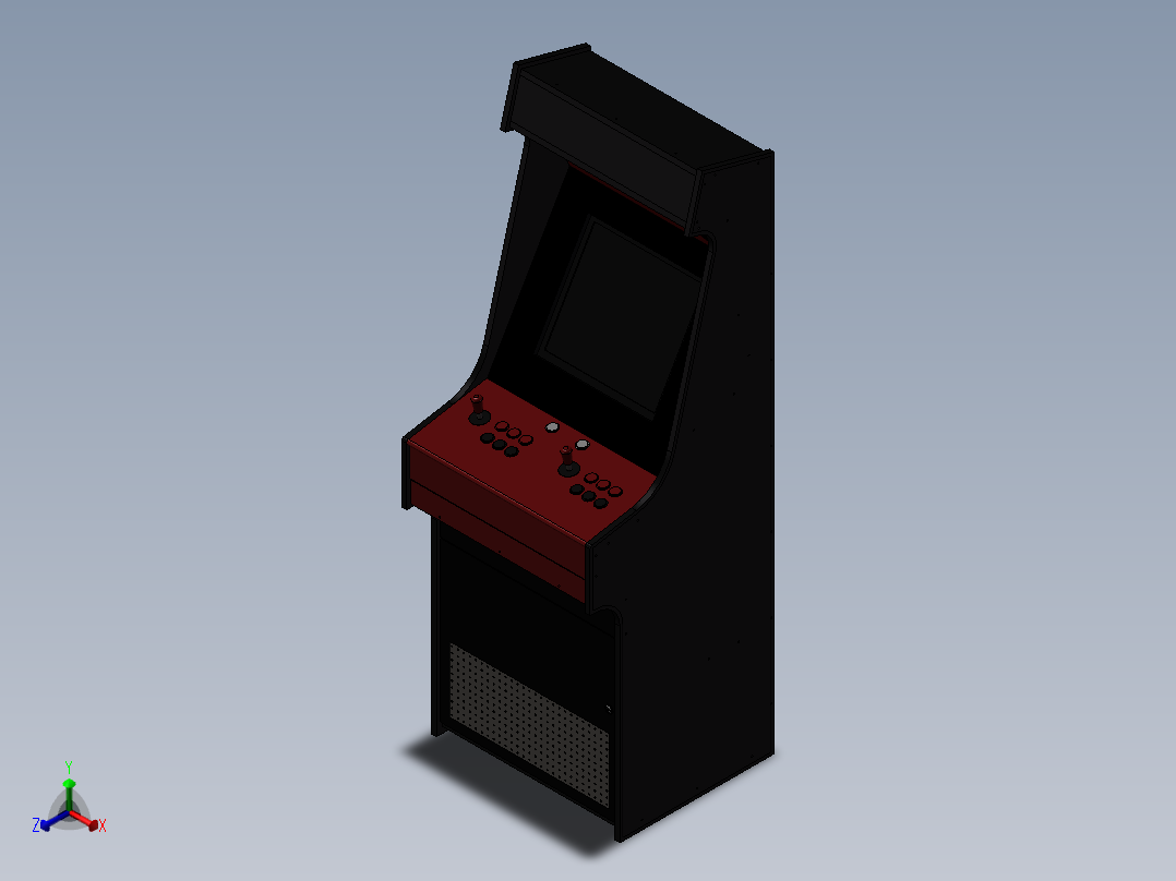 街机版MAME正等轴测图