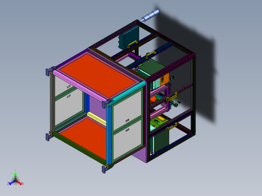 多轴转台式在线式自动打螺丝设备