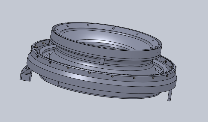 矿山用圆锥式破碎机设计【三维SW模型+CAD图纸+说明书】