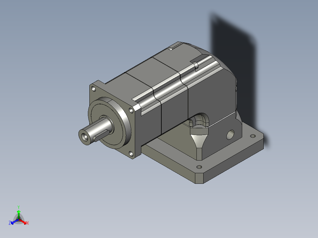斜齿ZPGH060-L2 19-80-100-M6.STEP主视图