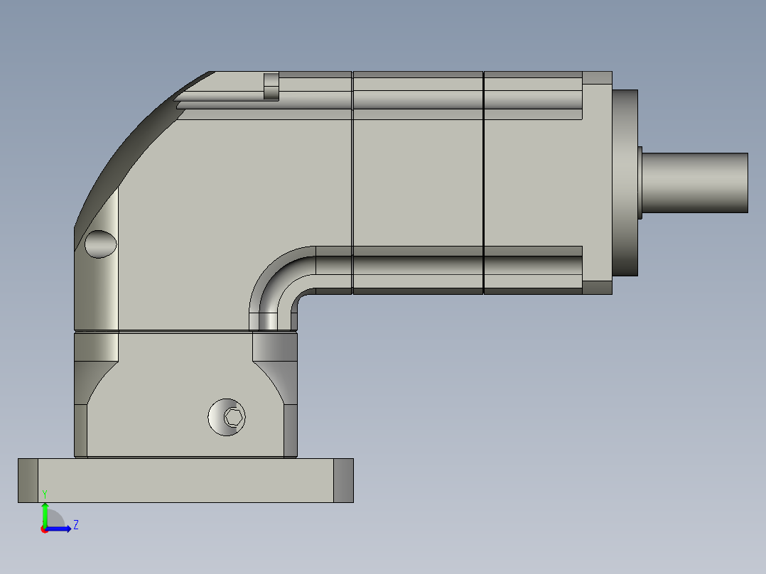 斜齿ZPGH060-L2 19-80-100-M6.STEP左视图