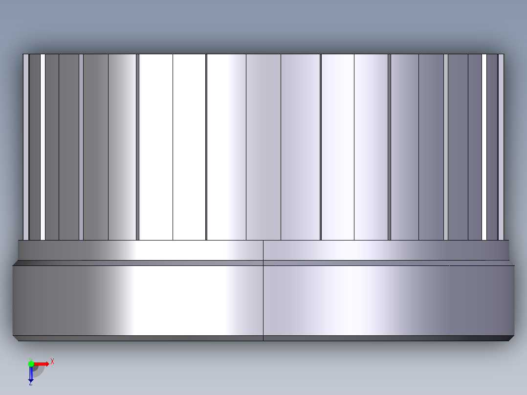 13FBIV 联合布什溶剂焊接，公制系列俯视图