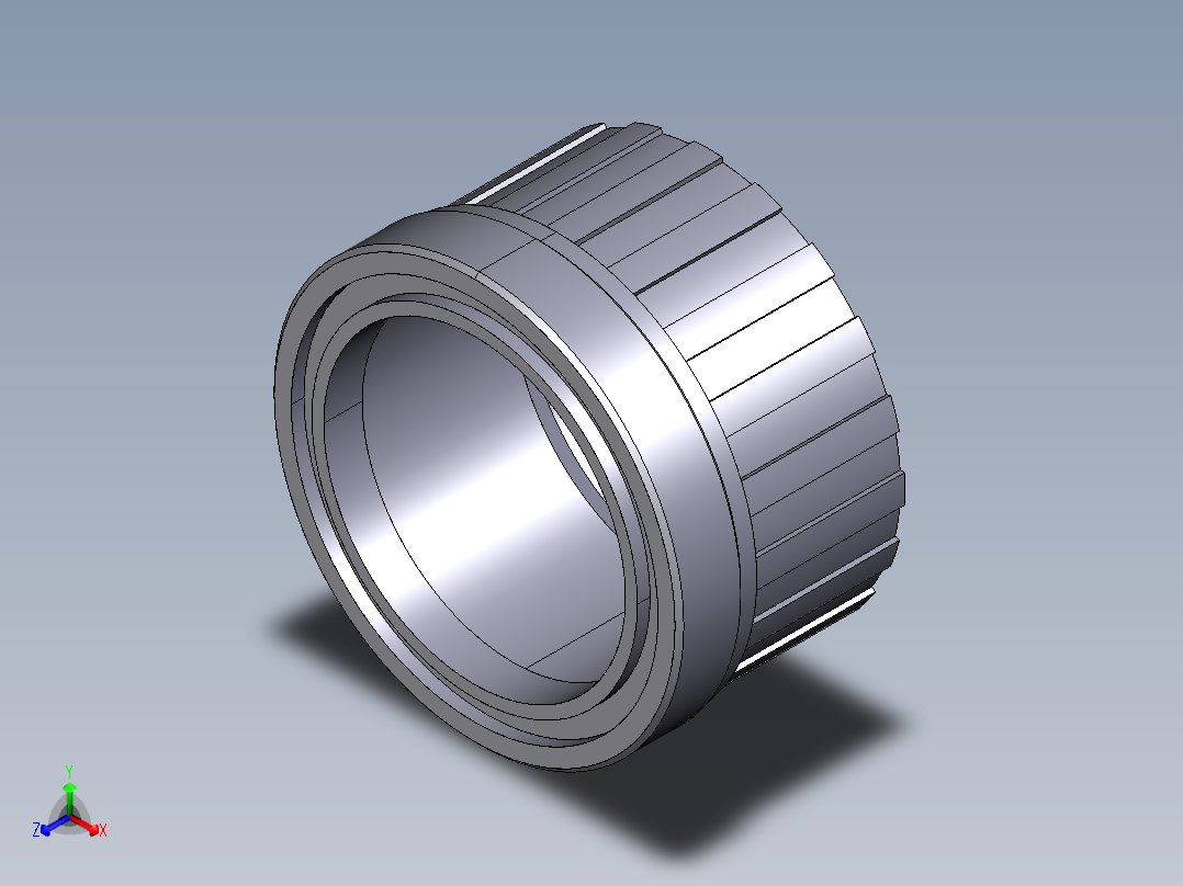 13FBIV 联合布什溶剂焊接，公制系列正等轴测图