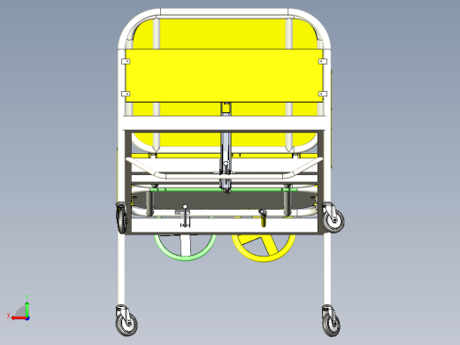 康复床模型图后视缩略图