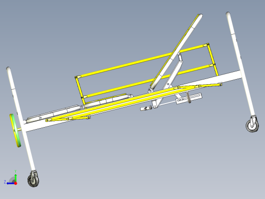 康复床模型图右视缩略图