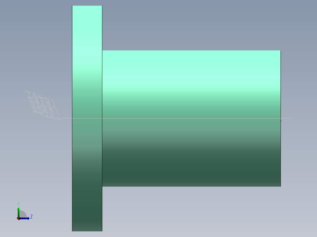 S9 直线轴承左视图