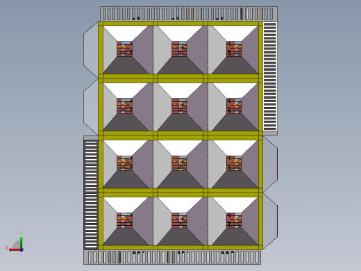 电除尘器模型后视缩略图