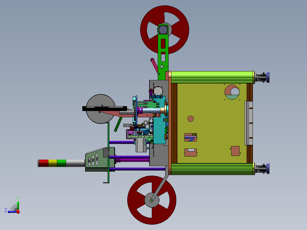 SIM卡检测包装机sw12可编辑右视图
