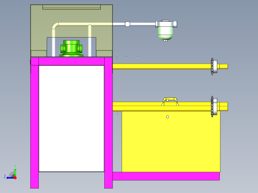 工业自动冲洗设备右视缩略图