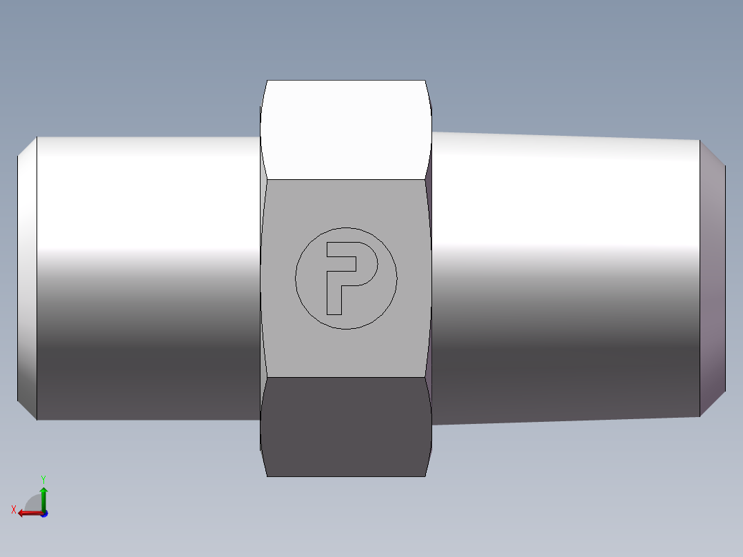 美制锥螺纹、1DN-14-04后视图