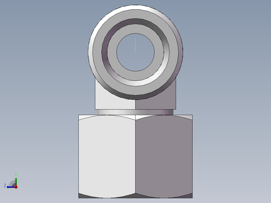 BC+BD 三通组合接头、BD-20右视图