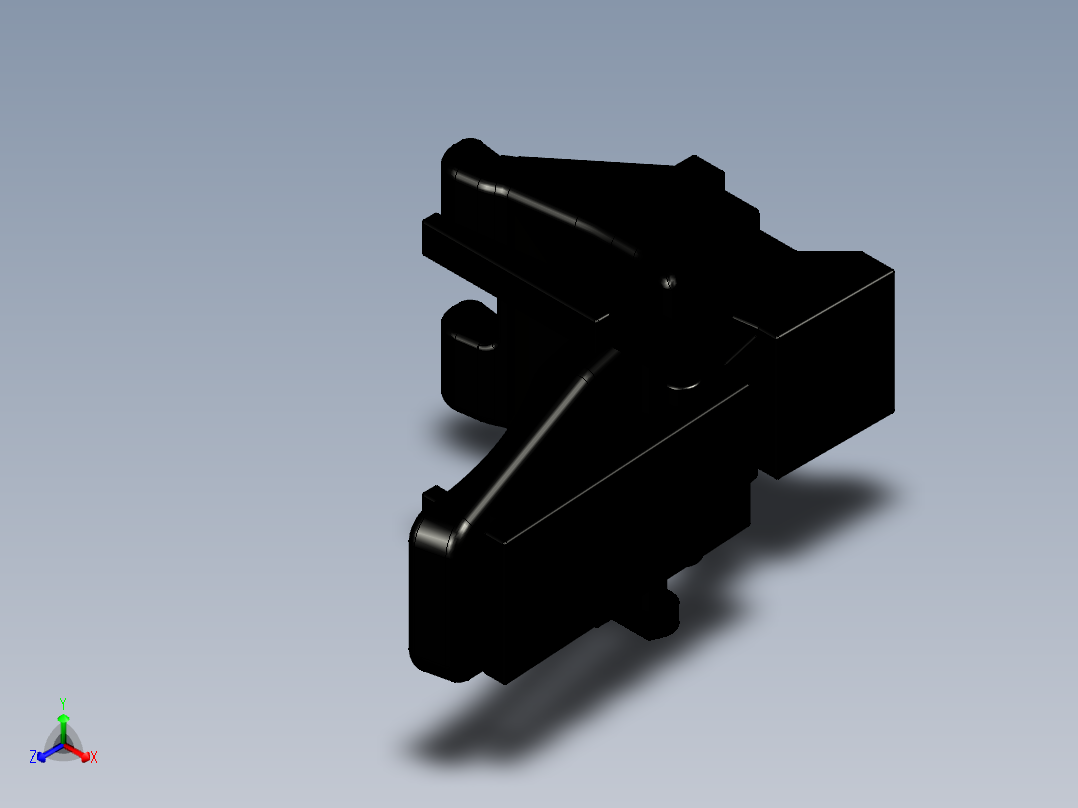 A3003258-飞行员和副驾驶座椅正等轴测图