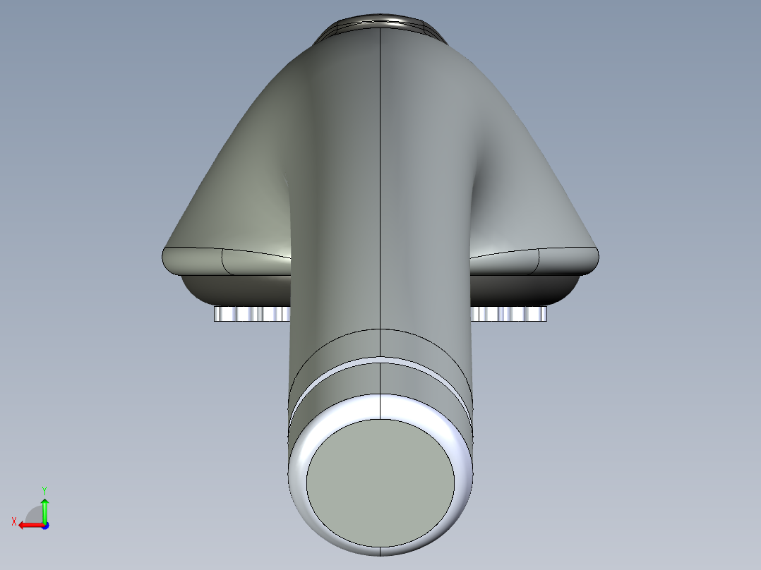 水龙头 花洒(28)后视图