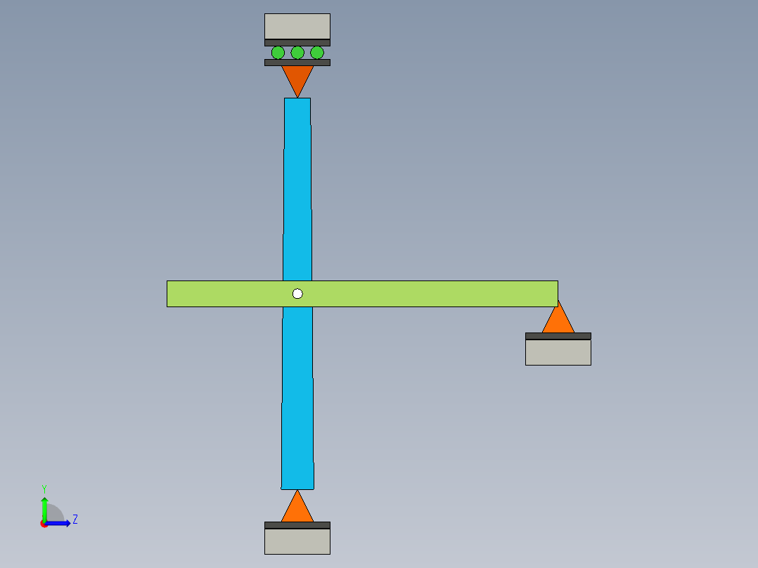 A0002902-平面框架左视图
