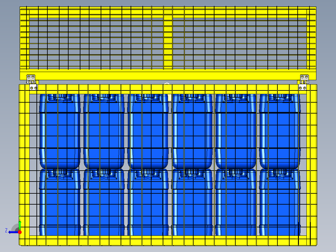 B2005304-储存腐蚀性产品的围栏右视图