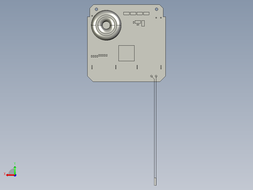 A0003133-CR-PD100W-V1.0快速充电移动电源模块后视图