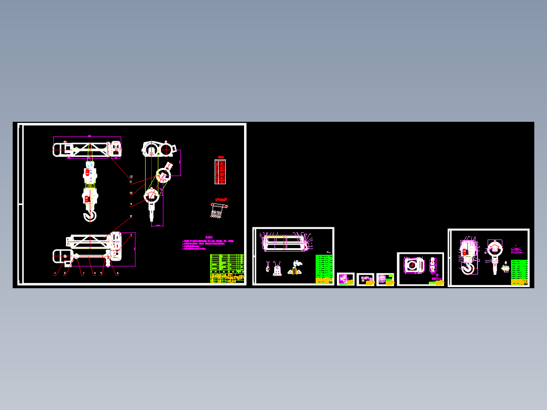 36t门式起重机主起升机构设计（含CAD图纸+说明书）