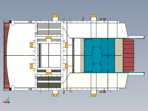裙板喂料滴漏溜槽后视缩略图