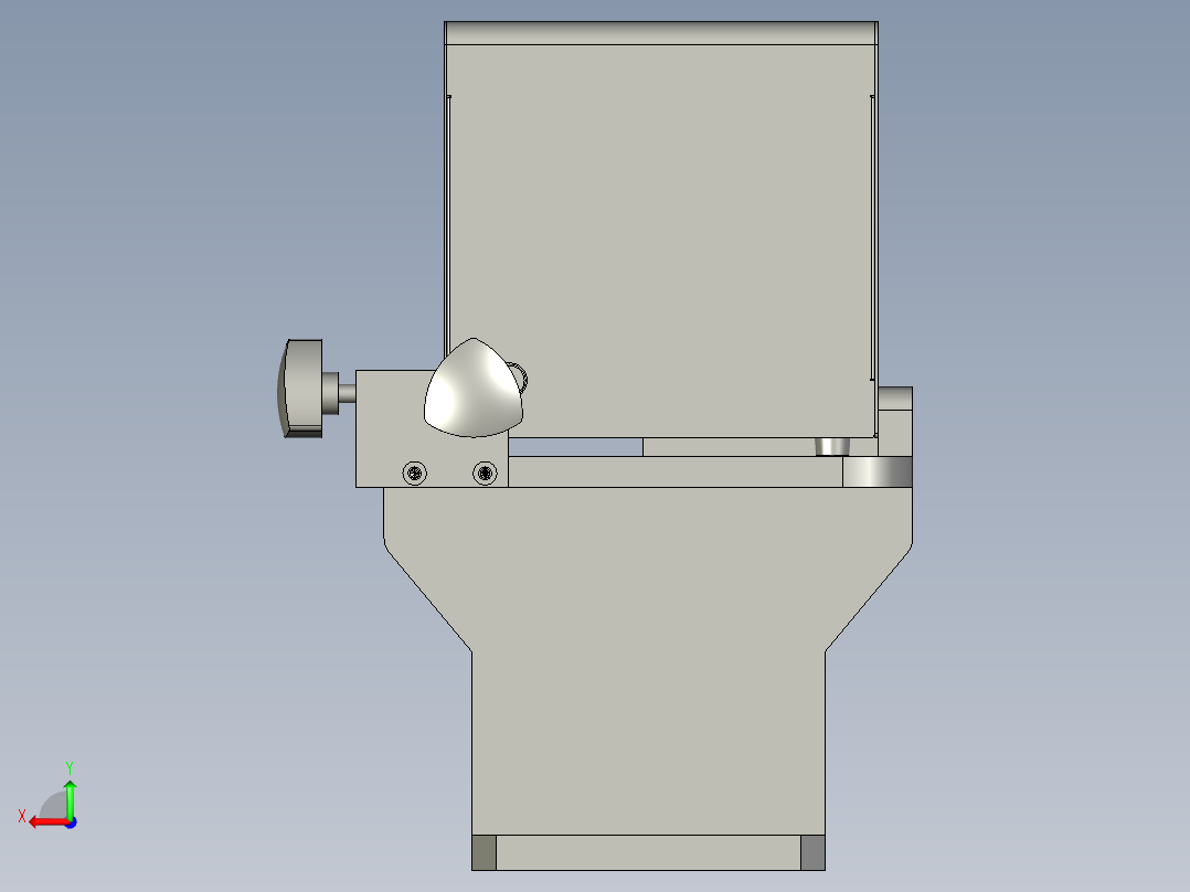 PL-螺丝枪机座后视图