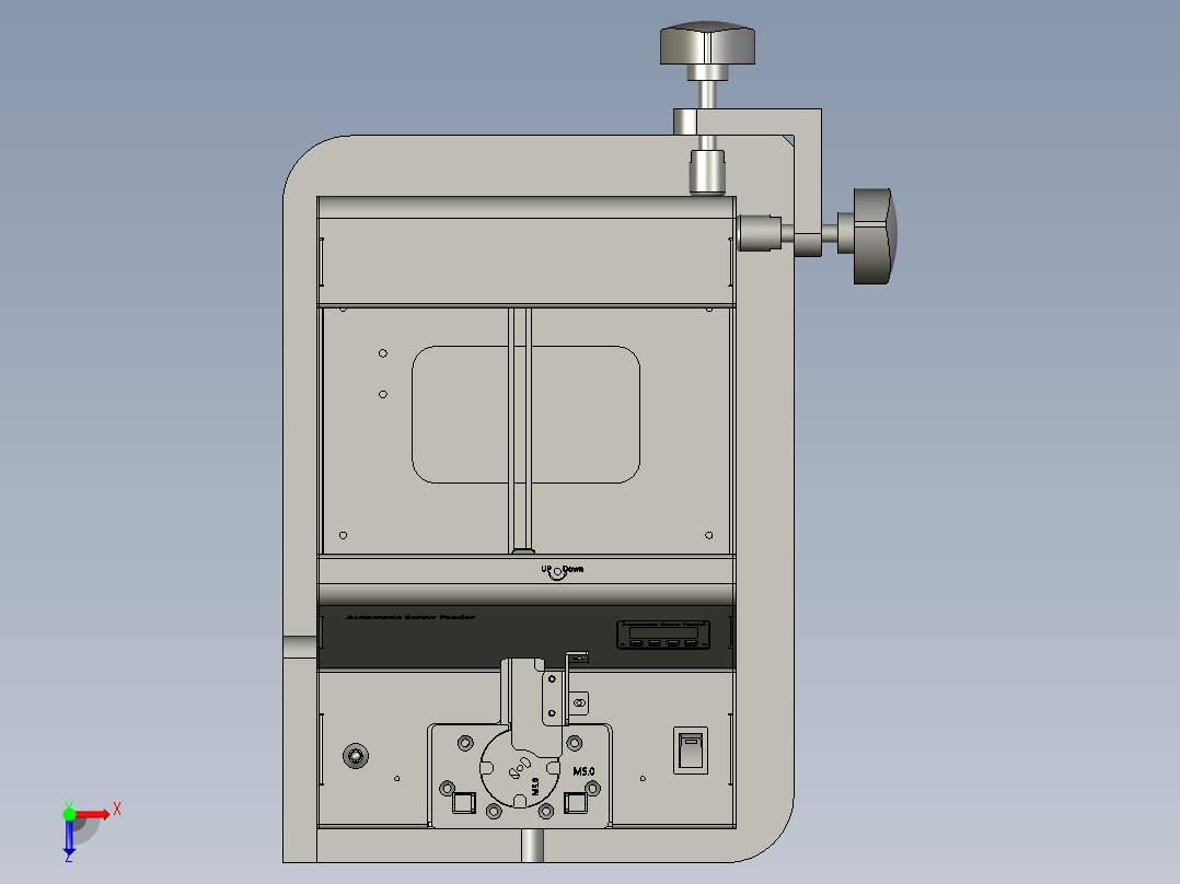 PL-螺丝枪机座俯视图