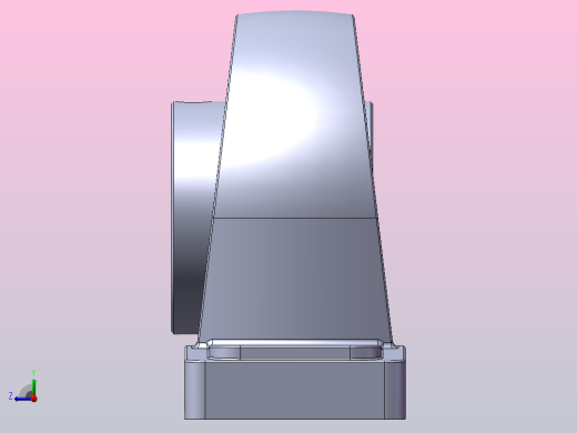 轴承座trp208右视缩略图