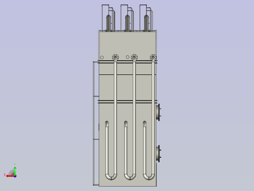 重力式空气擦洗滤池后视缩略图