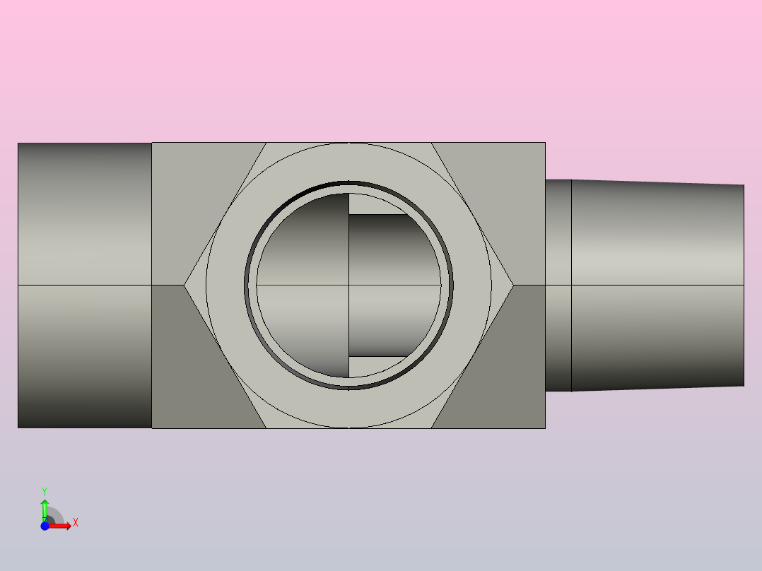 管螺纹接头1-2_mro-s前视图