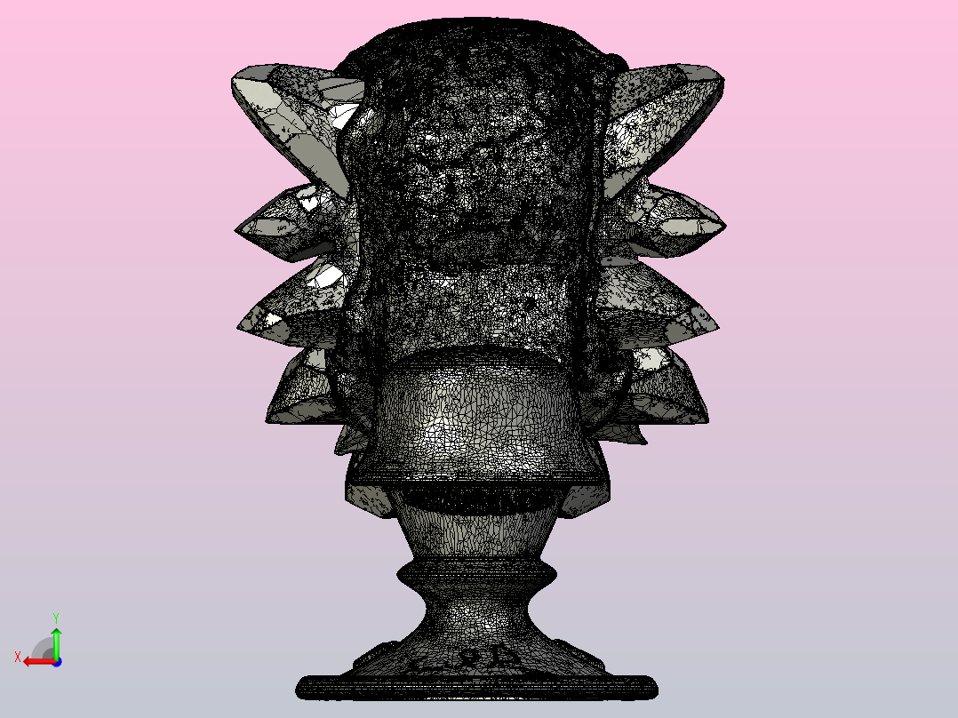 comic-monster-fan-sculpt动漫人物游戏后视图