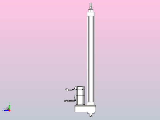 轻载电动缸TPA-ESR40-1210C-L500-MR-CB-W-P40-C3右视缩略图