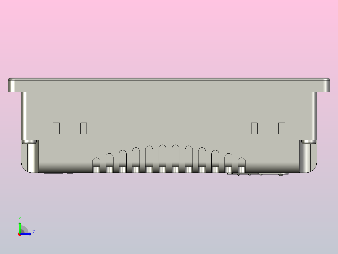 触摸屏HMI - Nematron PV-8070WHV2左视图