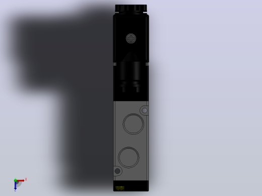 电磁阀4V210-08-B（SV-6102-24VDC-K-L-M2）俯视缩略图