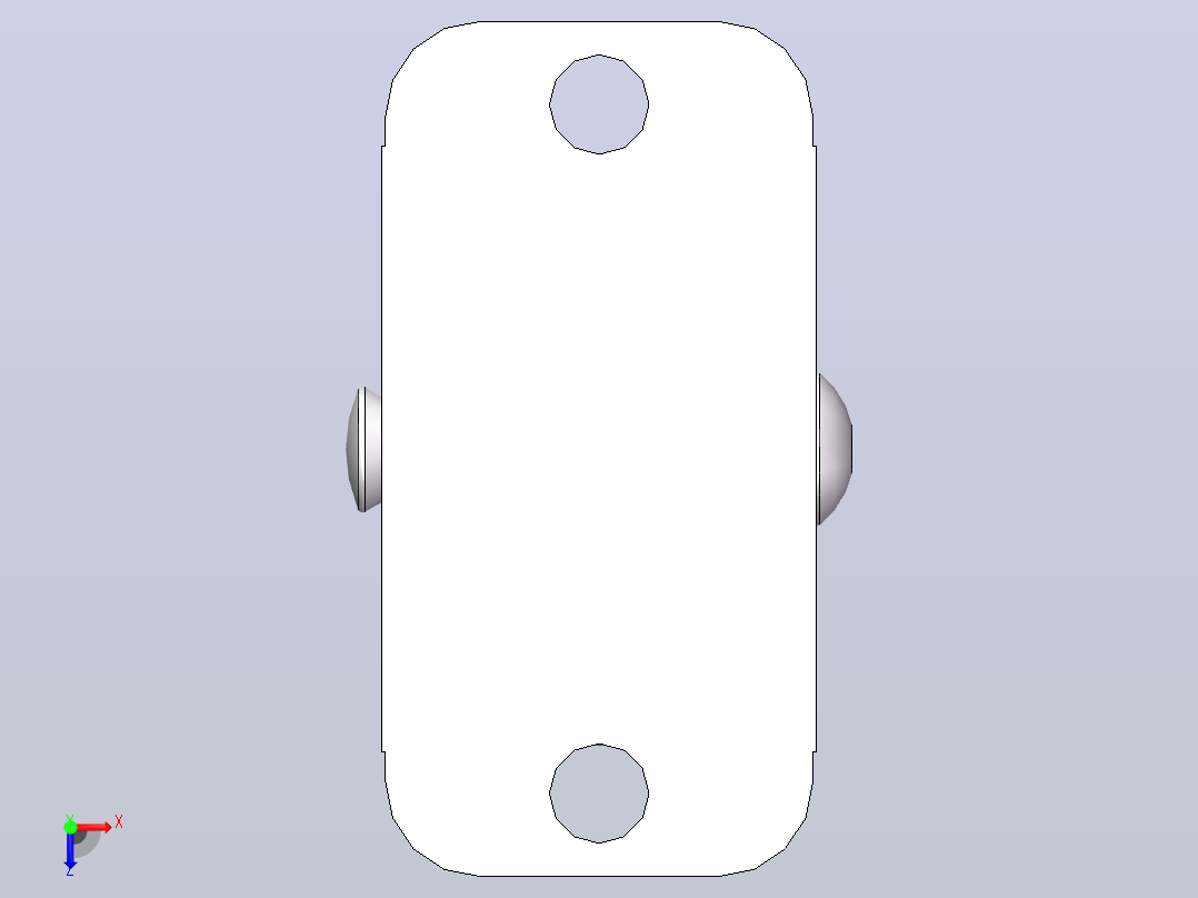 脚轮PARTserver50500781俯视图