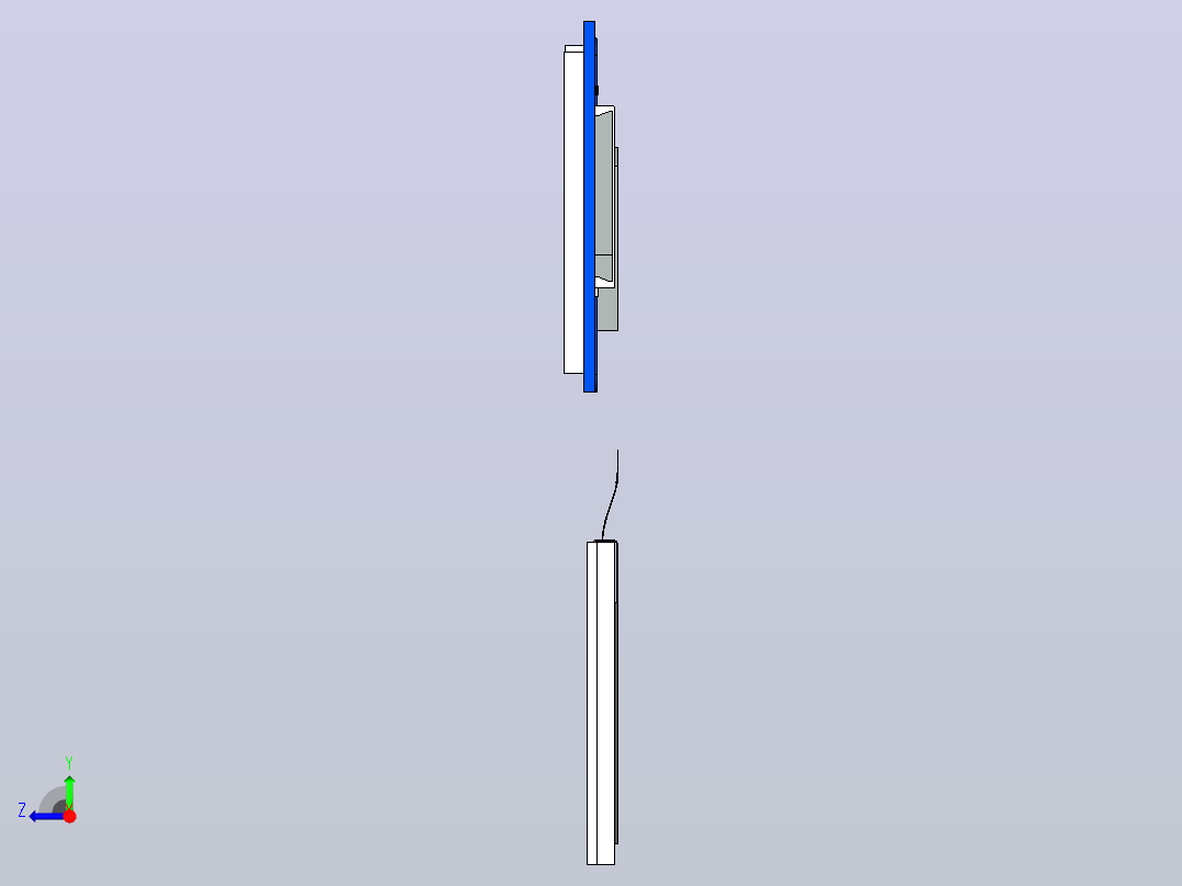 1.8英寸LCD TFT模块右视图