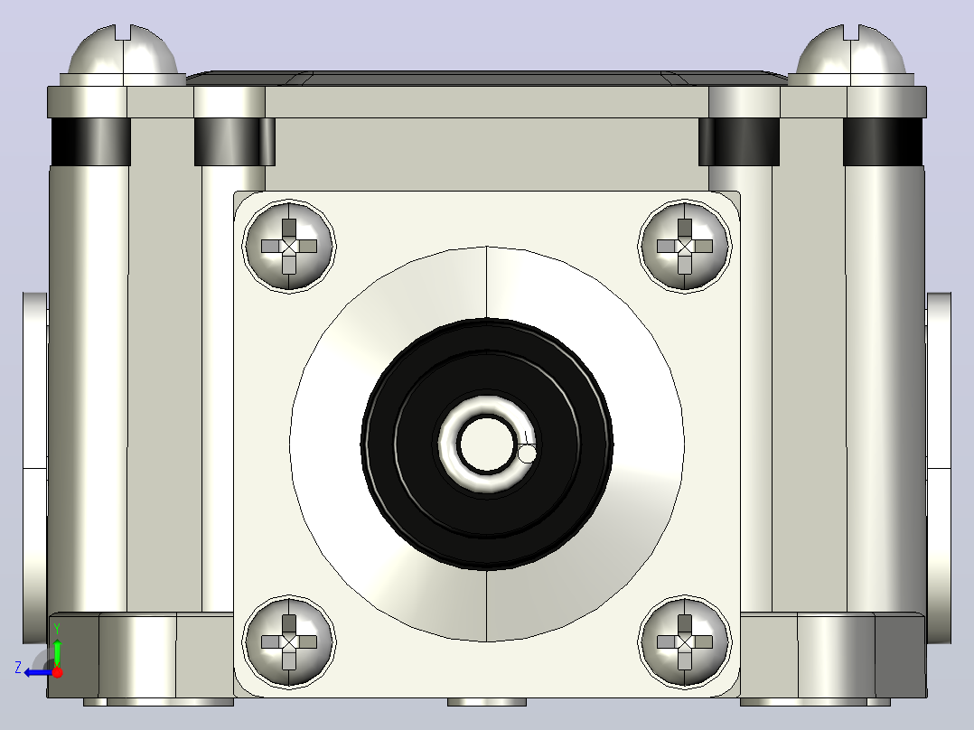 YBLX-K3_20H_W行程开关三维模型202104右视图