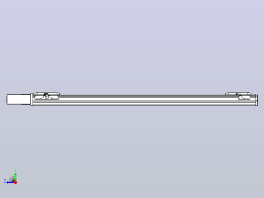 皮带直线轴双滑块型TPA-GCBS-50-P42-L350-QR-M10-N3右视缩略图