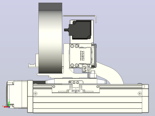 XYGT320-A3-50-100-M-C-0001负载5-8KG XY丝杆模组 内嵌式 XYGT320-A3 替换东佑达TOYO直线滑台模组后视缩略图