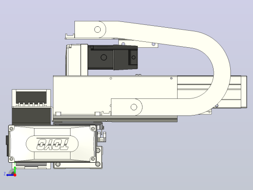 XYGT320-A3-50-100-M-C-0001负载5-8KG XY丝杆模组 内嵌式 XYGT320-A3 替换东佑达TOYO直线滑台模组右视缩略图