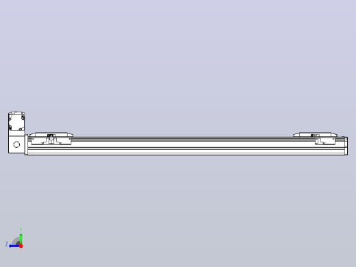 皮带直线轴双滑块型TPA-GCBS-50-P42-L275-LU-M10-N3右视缩略图