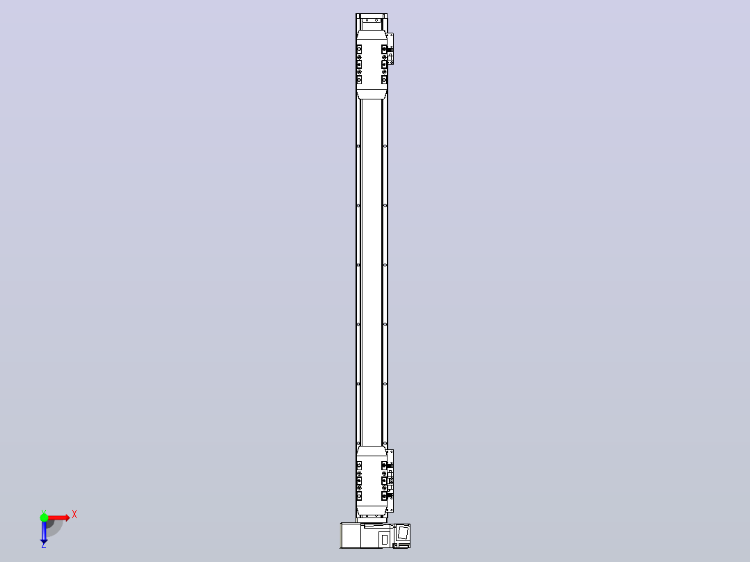 皮带直线轴双滑块型TPA-GCBS-50-P42-L275-LU-M10-N3俯视图