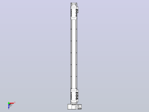 皮带直线轴双滑块型TPA-GCBS-50-P42-L275-LU-M10-N3俯视缩略图