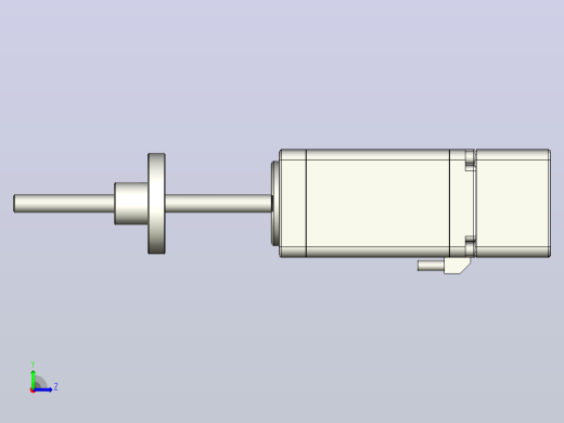 20mm 系列 T型丝杆直线闭环步进电机左视缩略图