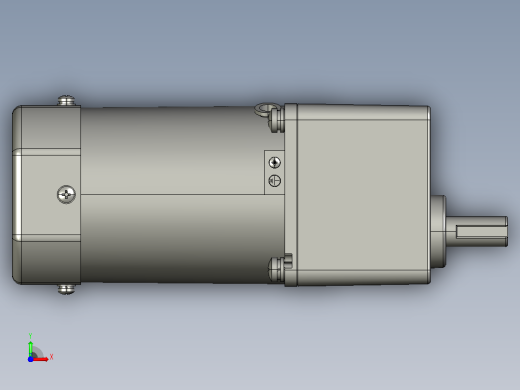 交流减速机5IK90GU-CF(5GU3KB-200KB)前视缩略图