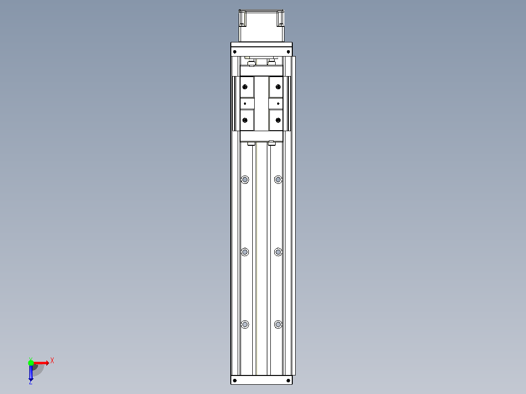钢基模组TPA-KSR-8610C-440A1-MP-H0S0俯视图